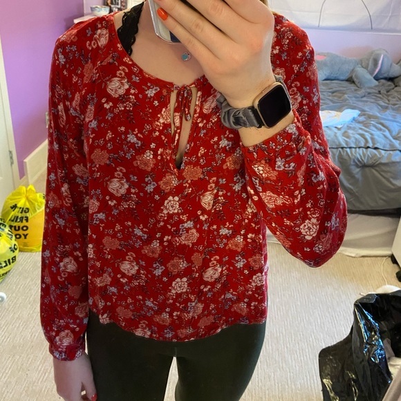🍒3 for $12 - Ardene Floral Longsleeve - Picture 7 of 7